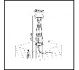 Наземный низкий светильник Odeon Light LIANA 7108/15GL