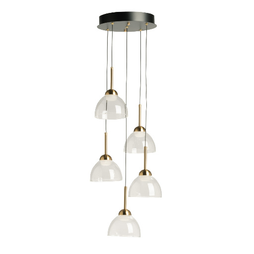 Светильник De City Стаут 702014505 LED 5x5Вт Черный 3000К