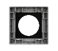 Рамка алюминиевая FRM-PRESTO-ALR-1-GR (Arlight, -)