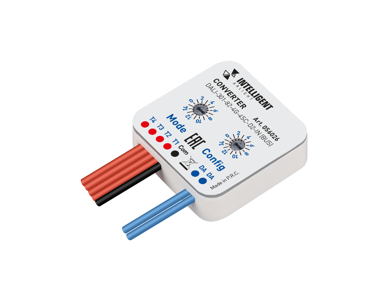 INTELLIGENT ARLIGHT Конвертер DALI-301-82-4G-4SC-D2-IN (BUS) (IARL, IP20 Пластик, 3 года)