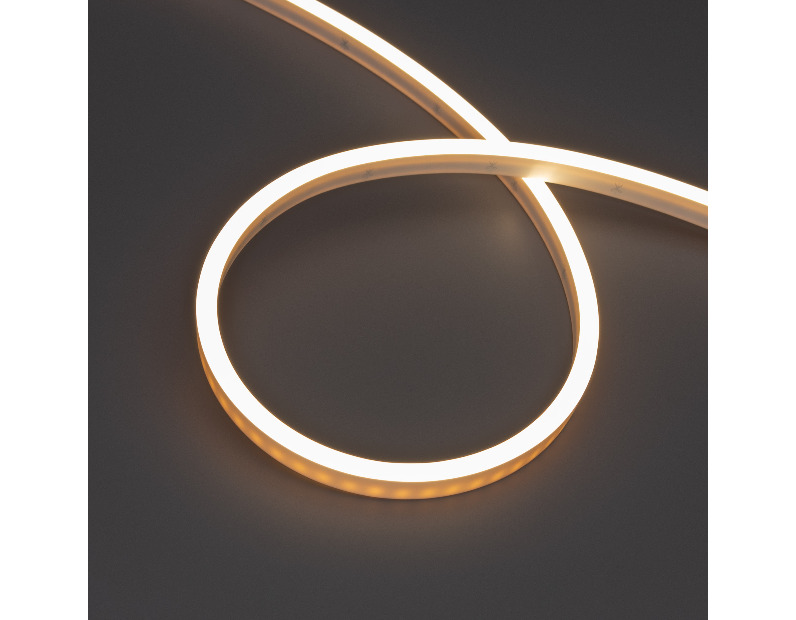 Лента герметичная WAVE-SIDE-PU-A120-06x12mm 24V White5700 (8 W/m, IP68, 3m, wire x1) (Arlight, Вывод боковой, 3 года)