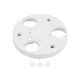 Крепление ARL-WAVE-1815-S-3-KIT White (Arlight, Металл)