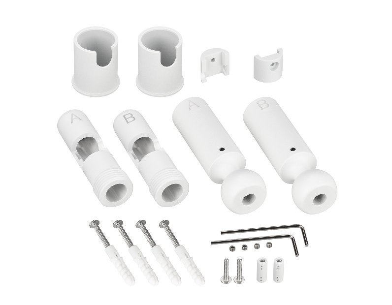 Крепление ARL-WAVE-1815-S-2-ENDCAP White (Arlight, Металл)