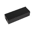 Короб ART-INBELT-POWER-BOX-L275-SIDE (BK, 48V) (Arlight, -)