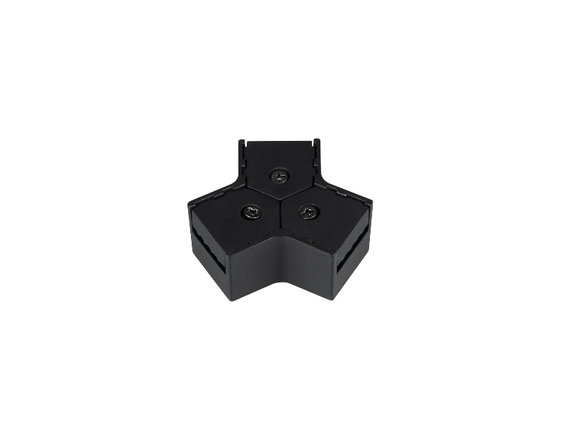 Коннектор тройной с питанием ART-INBELT-CON-T-POWER (BK, 48V) (Arlight, -)