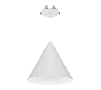 Светильник SP-MAKOTO-R180-10W Warm3000 (WH, 36 deg, 230V, TRIAC) (Arlight, IP20 Металл, 3 года)