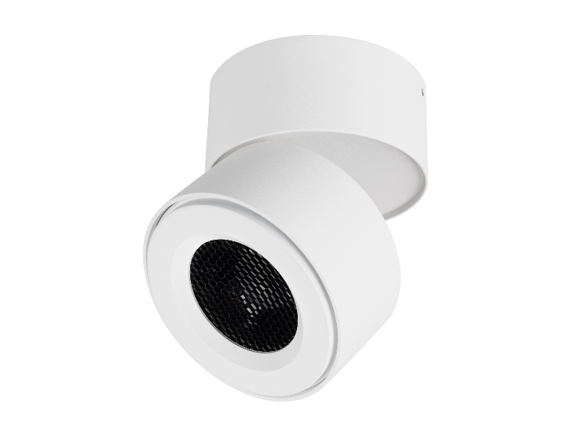 Светильник SP-POINT-SURFACE-R85-12W Warm3200-MIX (WH, 36 deg, 230V) (Arlight, IP20 Металл, 5 лет)