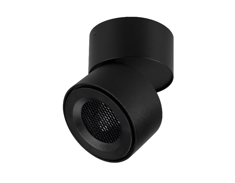 Светильник SP-POINT-SURFACE-R85-12W Warm3200-MIX (BK, 15 deg, 230V) (Arlight, IP20 Металл, 5 лет)
