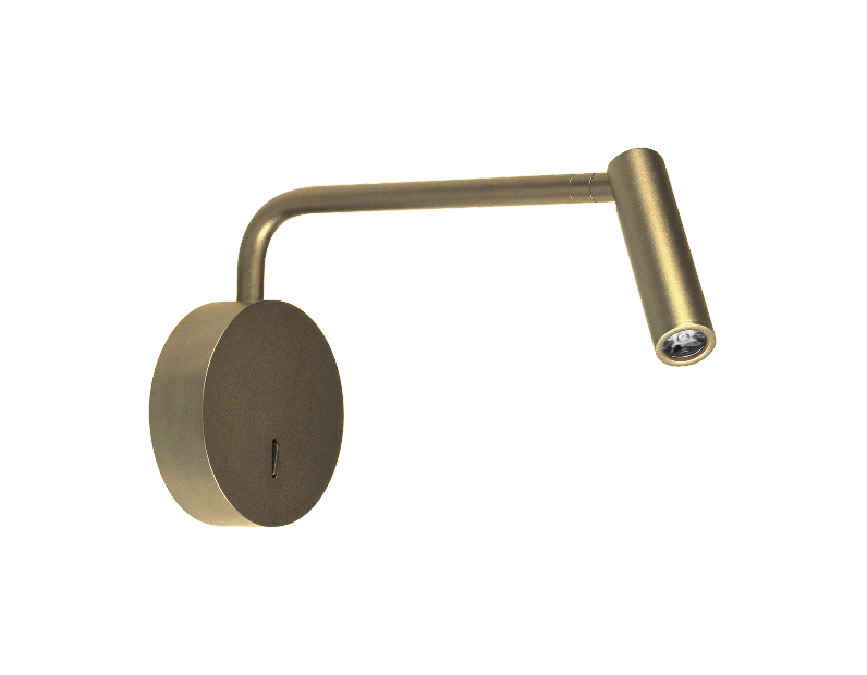 Светильник SP-VERDI-LONG-WALL-3W Warm3000 (BR, 20 deg, 230V) (Arlight, IP20 Металл, 3 года)