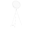 Светильник SP-LUNAR-FLOOR-D660-35W Dim-to-Warm (WH, 120 deg, 230V) (Arlight, IP20 Металл, 5 лет)