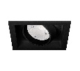 Светильник MS-VORTEX-BUILT-S140x140-30W Warm3000 (BK-BK, 50 deg, 230V) (Arlight, IP20 Металл, 5 лет)