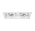 Светильник MS-VORTEX-BUILT-S250x140-2x30W Warm3000 (WH-WH, 30 deg, 230V) (Arlight, IP20 Металл, 5 лет)
