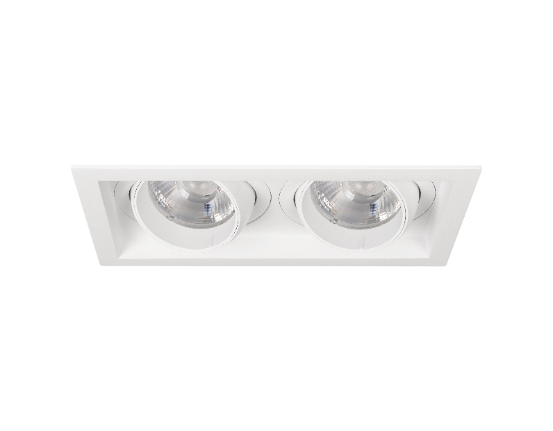 Светильник MS-VORTEX-BUILT-S250x140-2x30W Warm3000 (WH-WH, 30 deg, 230V) (Arlight, IP20 Металл, 5 лет)