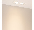 Светильник MS-VORTEX-BUILT-S210x117-2x20W Warm3000 (WH-WH, 20 deg, 230V) (Arlight, IP20 Металл, 5 лет)