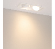 Светильник MS-VORTEX-BUILT-S250x140-2x30W Warm3000 (WH-WH, 50 deg, 230V) (Arlight, IP20 Металл, 5 лет)