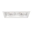 Светильник MS-VORTEX-BUILT-S250x140-2x30W Warm3000 (WH-WH, 50 deg, 230V) (Arlight, IP20 Металл, 5 лет)