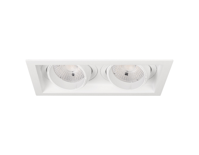 Светильник MS-VORTEX-BUILT-S250x140-2x30W Warm3000 (WH-WH, 50 deg, 230V) (Arlight, IP20 Металл, 5 лет)