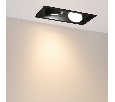 Светильник MS-VORTEX-BUILT-S250x140-2x30W Warm3000 (BK-BK, 50 deg, 230V) (Arlight, IP20 Металл, 5 лет)