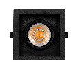 Светильник MS-VORTEX-BUILT-S140x140-30W Warm3000 (BK-BK, 30 deg, 230V) (Arlight, IP20 Металл, 5 лет)