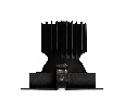 Светильник MS-VORTEX-BUILT-S140x140-30W Day4000 (BK-BK, 17 deg, 230V) (Arlight, IP20 Металл, 5 лет)