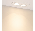 Светильник MS-VORTEX-BUILT-S250x140-2x30W Warm3000 (WH-WH, 17 deg, 230V) (Arlight, IP20 Металл, 5 лет)