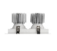 Светильник MS-VORTEX-BUILT-S250x140-2x30W Warm3000 (WH-WH, 17 deg, 230V) (Arlight, IP20 Металл, 5 лет)