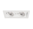 Светильник MS-VORTEX-BUILT-S210x117-2x20W Warm3000 (WH-WH, 40 deg, 230V) (Arlight, IP20 Металл, 5 лет)