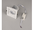 Светильник MS-VORTEX-BUILT-S140x140-30W Day4000 (WH-WH, 30 deg, 230V) (Arlight, IP20 Металл, 5 лет)