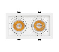 Светильник MS-VORTEX-BUILT-S250x140-2x30W Day4000 (WH-WH, 17 deg, 230V) (Arlight, IP20 Металл, 5 лет)