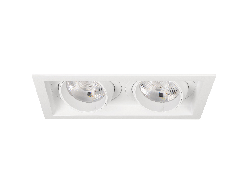 Светильник MS-VORTEX-BUILT-S250x140-2x30W Day4000 (WH-WH, 17 deg, 230V) (Arlight, IP20 Металл, 5 лет)