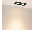Светильник MS-VORTEX-BUILT-S210x117-2x20W Warm3000 (BK-BK, 40 deg, 230V) (Arlight, IP20 Металл, 5 лет)