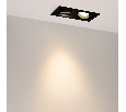 Светильник MS-VORTEX-BUILT-S210x117-2x20W Warm3000 (BK-BK, 40 deg, 230V) (Arlight, IP20 Металл, 5 лет)