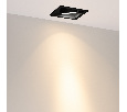 Светильник MS-VORTEX-BUILT-S140x140-30W Warm3000 (BK-BK, 17 deg, 230V) (Arlight, IP20 Металл, 5 лет)