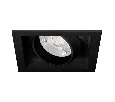 Светильник MS-VORTEX-BUILT-S140x140-30W Warm3000 (BK-BK, 17 deg, 230V) (Arlight, IP20 Металл, 5 лет)