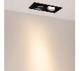 Светильник MS-VORTEX-BUILT-S210x117-2x20W Warm3000 (BK-BK, 20 deg, 230V) (Arlight, IP20 Металл, 5 лет)