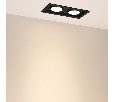 Светильник MS-VORTEX-BUILT-S210x117-2x20W Warm3000 (BK-BK, 20 deg, 230V) (Arlight, IP20 Металл, 5 лет)