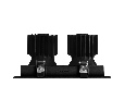 Светильник MS-VORTEX-BUILT-S210x117-2x20W Day4000 (BK-BK, 20 deg, 230V) (Arlight, IP20 Металл, 5 лет)