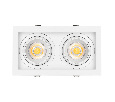 Светильник MS-VORTEX-BUILT-S210x117-2x20W Day4000 (WH-WH, 40 deg, 230V) (Arlight, IP20 Металл, 5 лет)