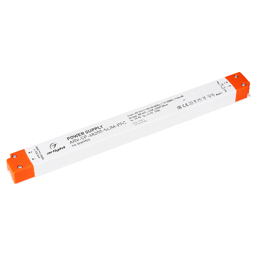 Блок питания ARV-SP-48200-SLIM-PFC (48V, 4.16A, 200W) (Arlight, IP20 Пластик, 5 лет) 029265(3)