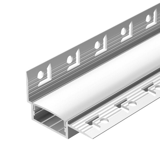 Профиль FANTOM-W20-H10-EDGE-2000 ANOD (Arlight, Алюминий) 054183