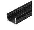 Профиль SL-SLIM15-H10-2000 BLACK (Arlight, Алюминий)