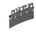 Профиль PLINTUS-FANTOM-BENT-H35-SIDE-2000 BLACK (Arlight, Алюминий)