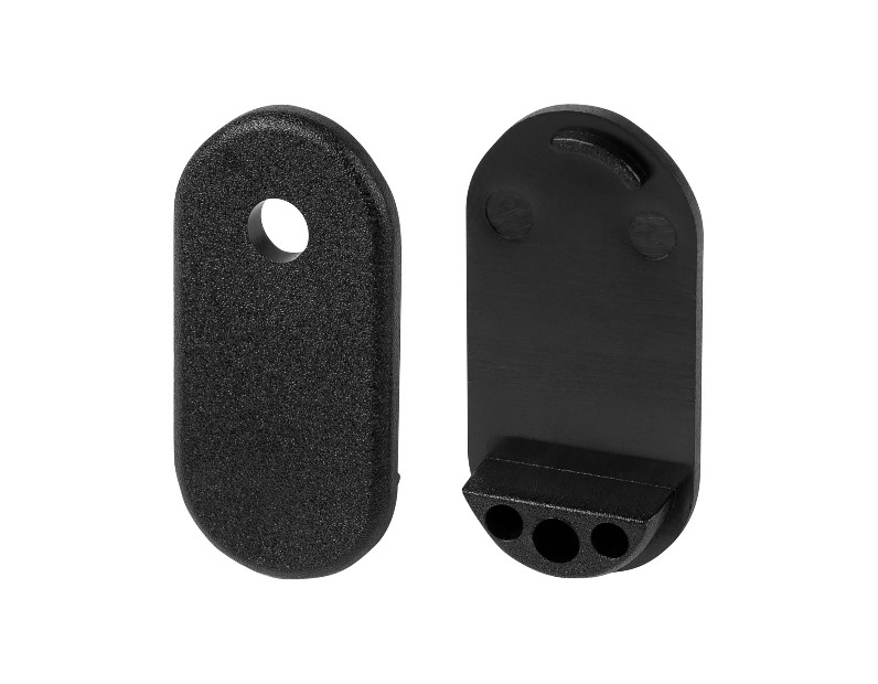Комплект заглушек WARDROBE-1530 BLACK (Arlight, Пластик)