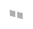 Комплектующие Technical 642037 для накладного-подвесного профиля
