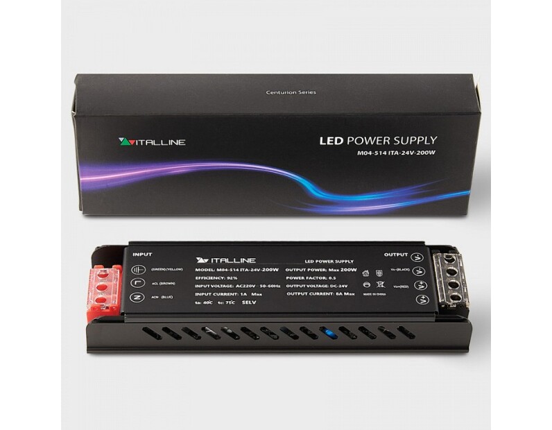Блок питания Italline M04 M04-514 ITA-24V-200W