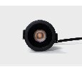 Светильник встраиваемый 7Вт 55° IP65 черный 4000К поворотный RC-D52-7-BL-NW65