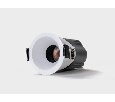 Светильник встраиваемый 7Вт 55° IP65 белый 4000К поворотный RC-D52-7-WH-NW65