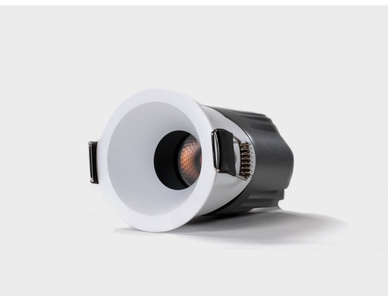 Светильник встраиваемый 7Вт 55° IP65 белый 4000К поворотный RC-D52-7-WH-NW65