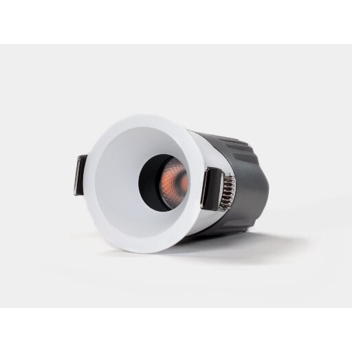 Светильник встраиваемый 7Вт 55° IP65 белый 3000К поворотный RC-D52-7-WH-WW65
