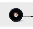 Светильник встраиваемый 12Вт 55° IP65 черный 4000К поворотный RC-D84-12-BL-NW65